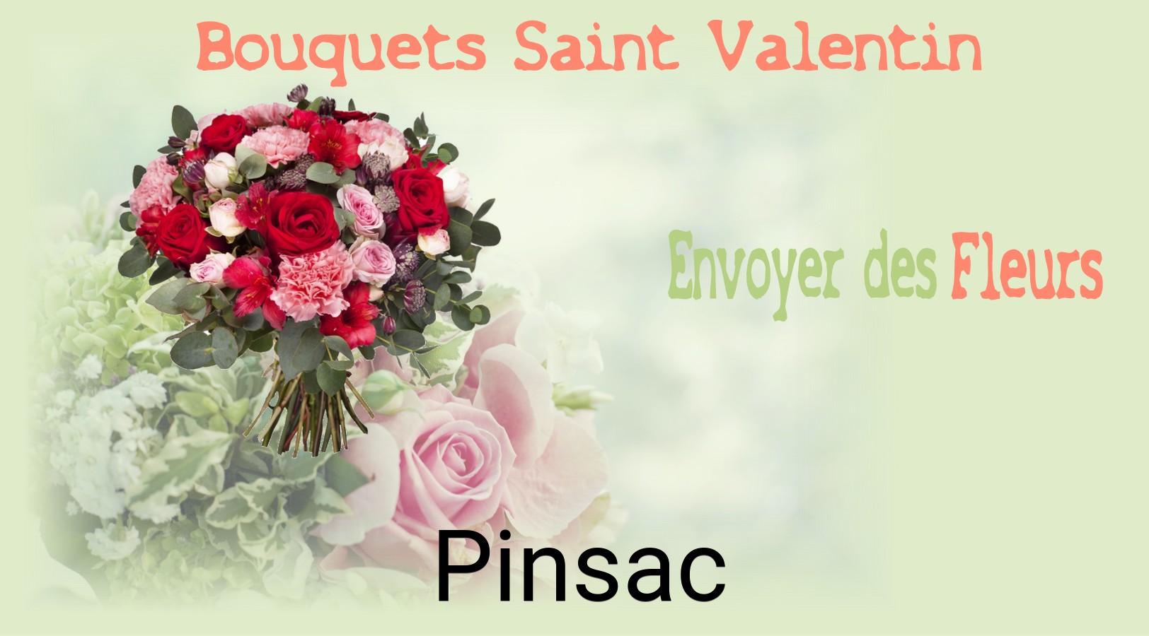 Roses de Saint-Valentin livrées à Pinsac